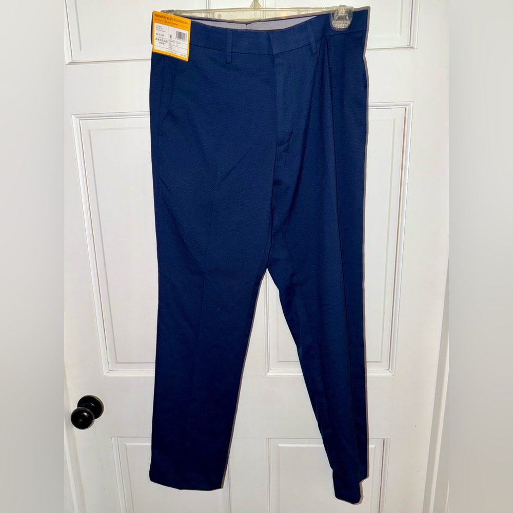 Haggar Men's Navy Dress Pants